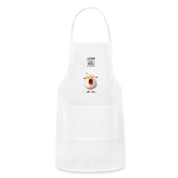 Rebellious Sheep Shock - Adjustable Apron - white - Front - Julia (174cm)