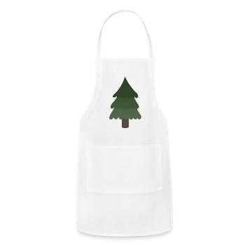 needle tree - Adjustable Apron - white - Front - Julia (174cm)