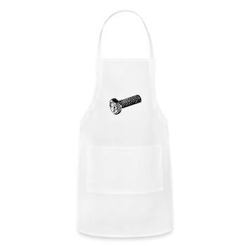 Workshop Accessories Spare Part Screw - Adjustable Apron - white - Front - Julia (174cm)