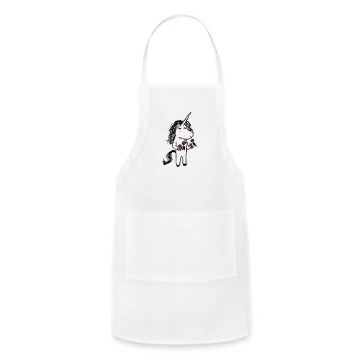 Kaede The unicorn dancing - Adjustable Apron