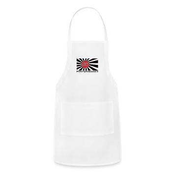 ae performance - Adjustable Apron - white - Front - Julia (174cm)