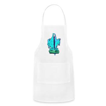 Chills And Thrills - Adjustable Apron - white - Front - Julia (174cm)