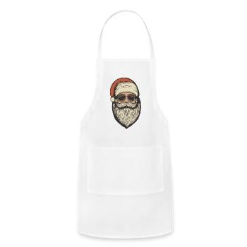 Santa Claus - Adjustable Apron - white - Front - Julia (174cm)