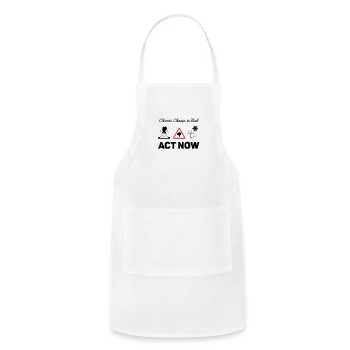 climate change is real - Adjustable Apron