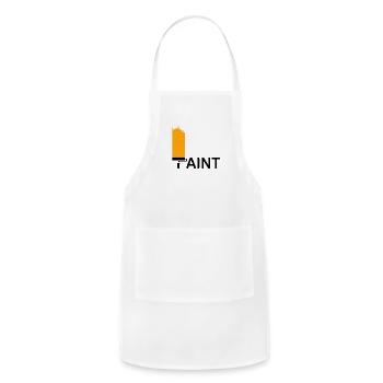 Paint - Adjustable Apron - white - Front - Julia (174cm)