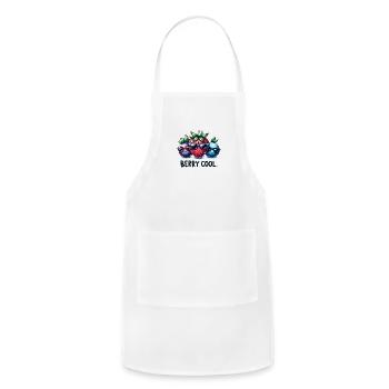 Funny Berry Cool - Adjustable Apron - white - Front - Julia (174cm)