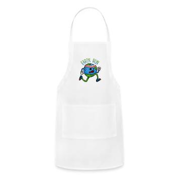 Earth Run - Adjustable Apron - white - Front - Julia (174cm)