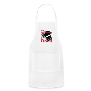 The Emotional Life - Adjustable Apron - white - Front - Julia (174cm)