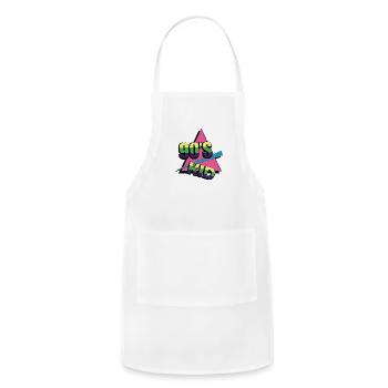 90`s kids - Adjustable Apron - white - Front - Julia (174cm)