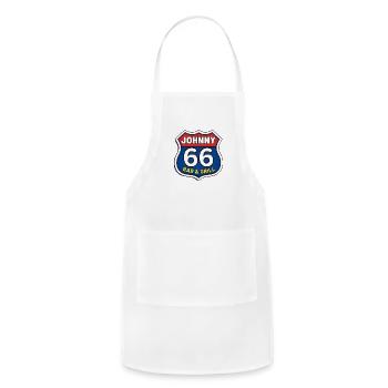 Johnny 66 - Adjustable Apron - white - Front - Julia (174cm)