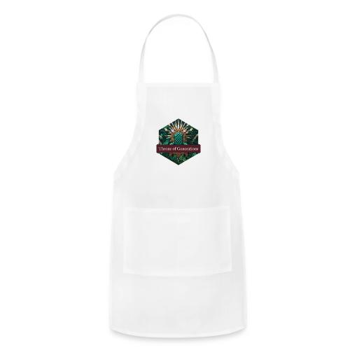 Women’s Day Vine Throne T Shirt, Gift for Grandma - Adjustable Apron