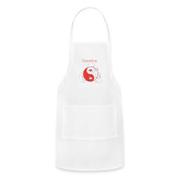 Connection - Adjustable Apron - white - Front - Julia (174cm)