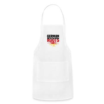 German Roots - Adjustable Apron - white - Front - Julia (174cm)
