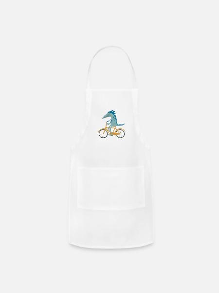 Monster Bike Ride - Adjustable Apron - white