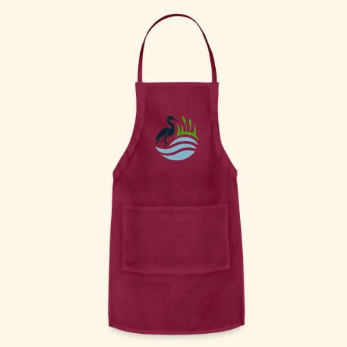 Circular Logo No Background - Adjustable Apron