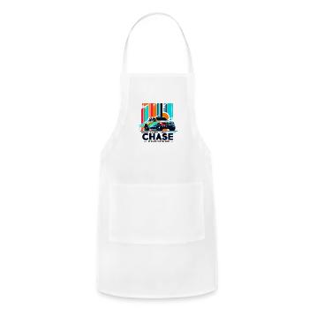 be ready for race - Adjustable Apron - white - Front - Julia (174cm)