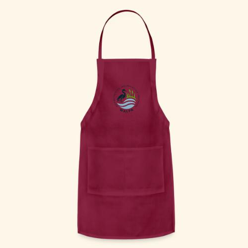 Circular Logo With Text No Background - Adjustable Apron