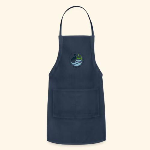 Circular Logo With Text No Background - Adjustable Apron