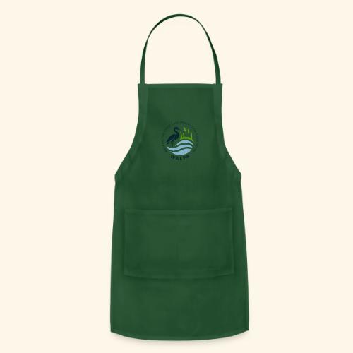 Circular Logo With Text No Background - Adjustable Apron