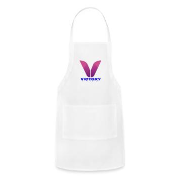 motivational - Adjustable Apron - white - Front - Julia (174cm)