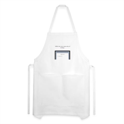 A Day of Writing - Adjustable Apron