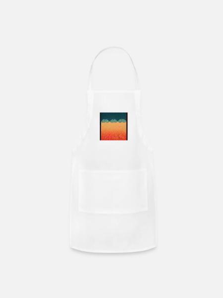 Lagos comic - Adjustable Apron - white