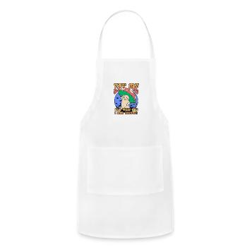 Pretty Mushroom - Adjustable Apron - white - Front - Julia (174cm)