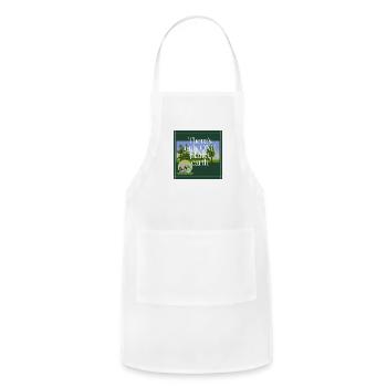 ONE PLANET EARTH - Adjustable Apron - white - Front - Julia (174cm)