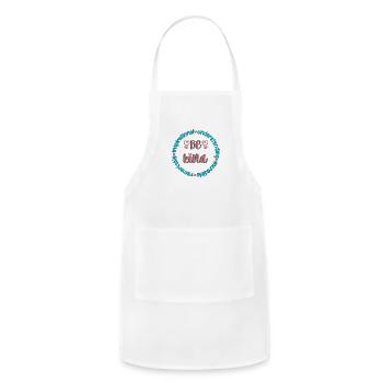 Be Kind Remarkable Inspirational Understanding - Adjustable Apron - white - Front - Julia (174cm)