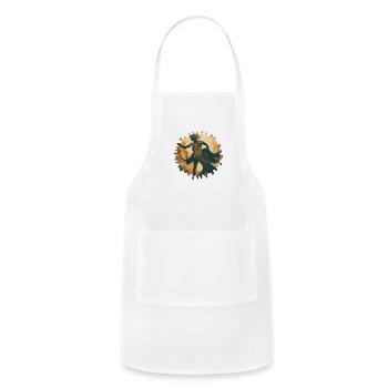 Tribal - Adjustable Apron - white - Front - Julia (174cm)