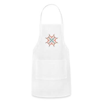 Outer space - Adjustable Apron - white - Front - Julia (174cm)