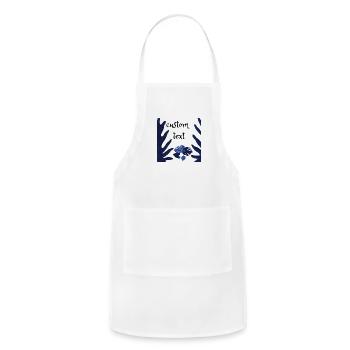 custom test - Adjustable Apron - white - Front - Julia (174cm)