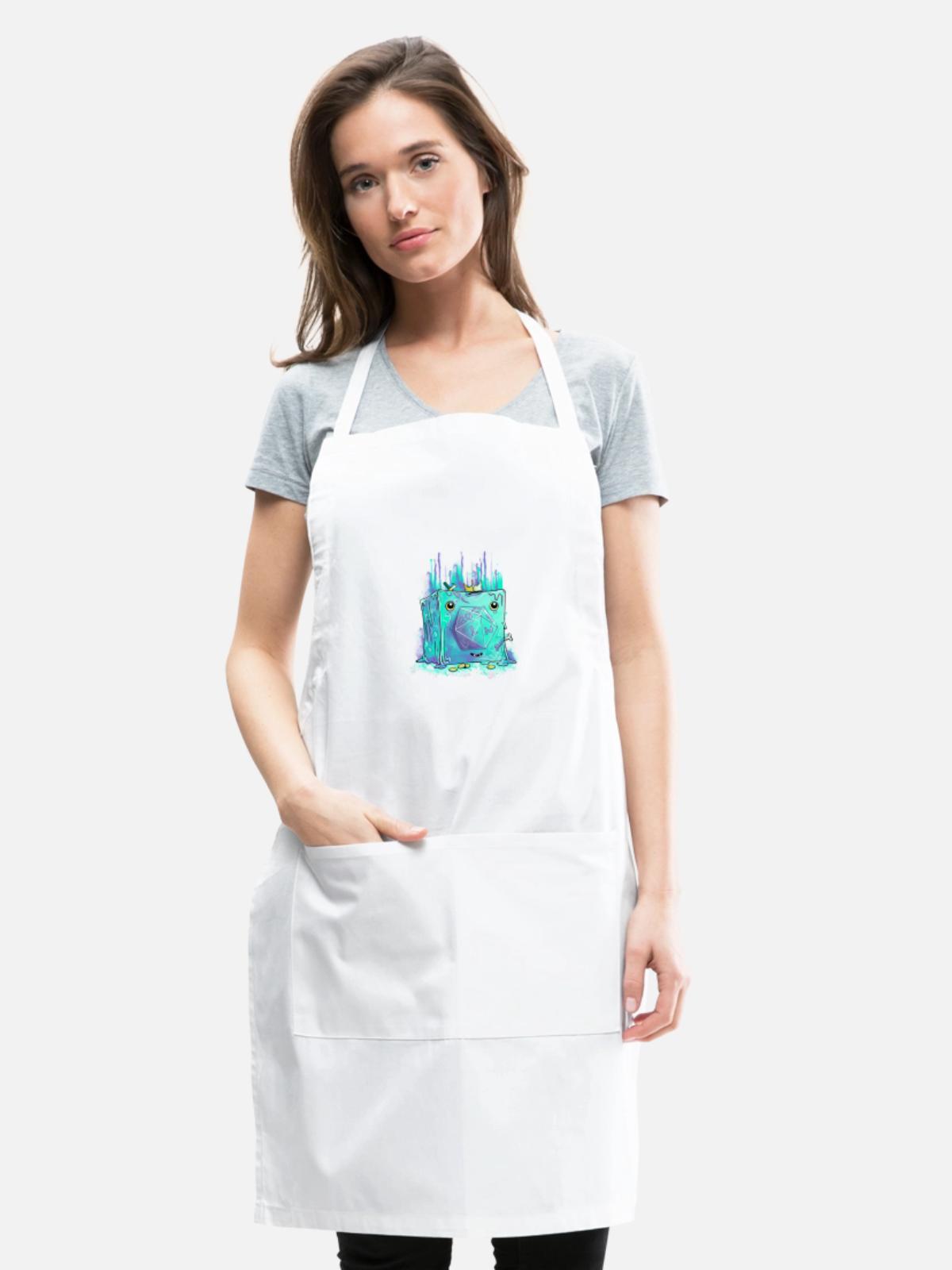Cubie Pie - Adjustable Apron - white - Front - Julia (174cm)