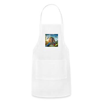 Avian Harmony - Adjustable Apron - white - Front - Julia (174cm)