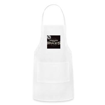 Break the rules - Adjustable Apron - white - Front - Julia (174cm)