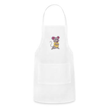 Jerome Yellow - Adjustable Apron - white - Front - Julia (174cm)