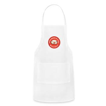 Compassion in every heartbeat - Adjustable Apron - white - Front - Julia (174cm)