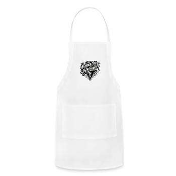 Tornado warning - Adjustable Apron - white - Front - Julia (174cm)