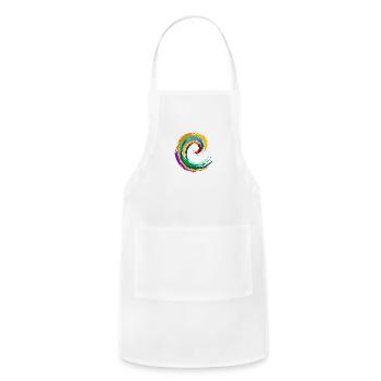Painting - Adjustable Apron - white - Front - Julia (174cm)