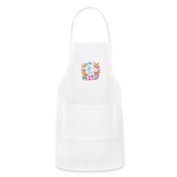 Need Space - Adjustable Apron - white - Front - Julia (174cm)