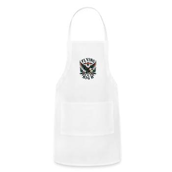 The Eagles Flying High - Adjustable Apron - white - Front - Julia (174cm)