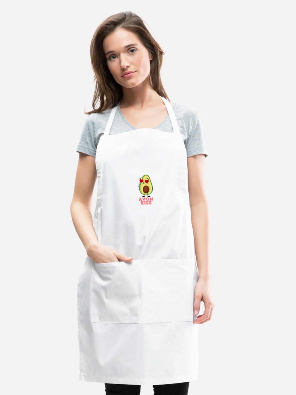 Avo LOVe - Adjustable Apron - white - Front - Julia (174cm)