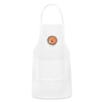 You’re Allowed to Rest - Adjustable Apron - white - Front - Julia (174cm)
