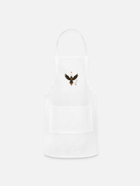 Celestial Horus - Adjustable Apron - white