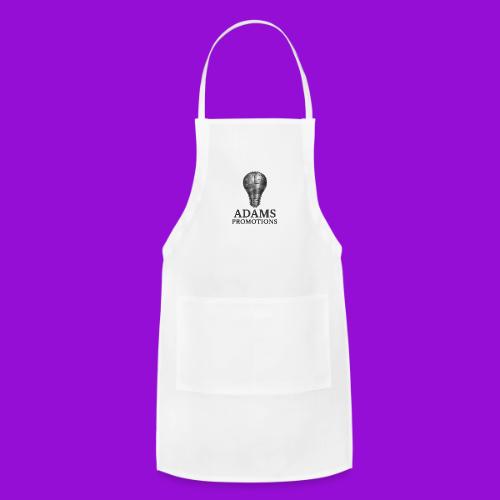Adams Promotions Brushed Steel light Logo - Adjustable Apron