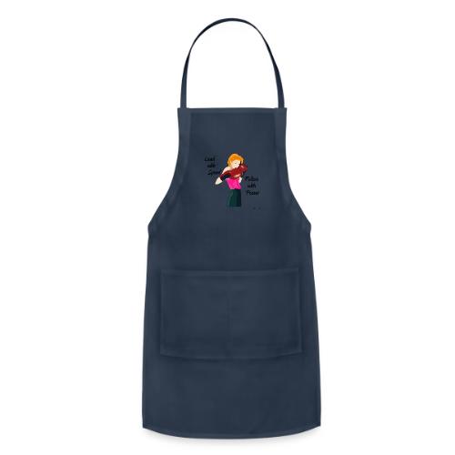 lead with speed 001 tufchick - Adjustable Apron