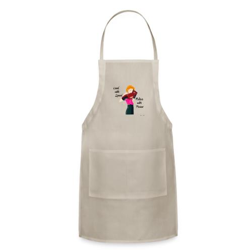 lead with speed 001 tufchick - Adjustable Apron
