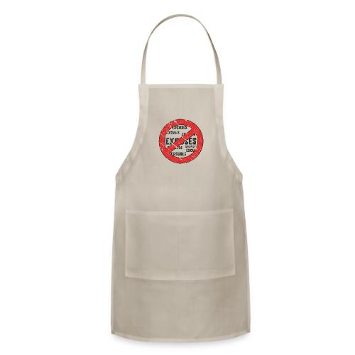 No Excuses | Vintage Style - Adjustable Apron
