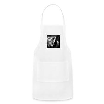 koala art - Adjustable Apron - white - Front - Julia (174cm)