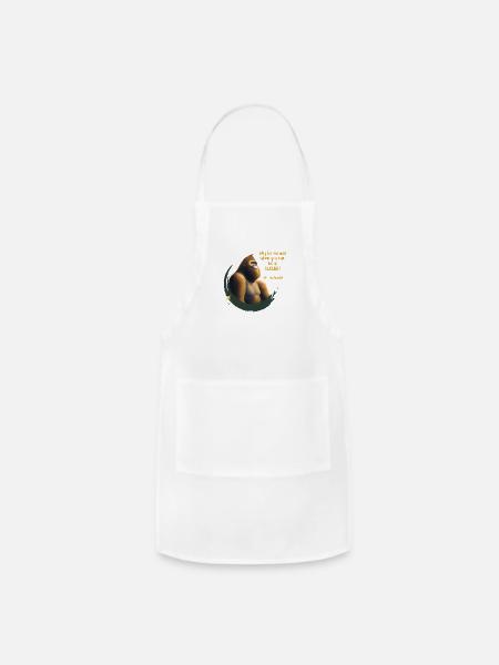 Why be normal when you can be a legend - Adjustable Apron - white